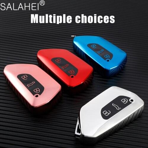 Hot Sale Soft TPU Car Key Case Cover For VW Volkswagen Golf 8 Mk8 2020 Skoda Octavia 3 Buttons Keyless Holder Shell Accessories