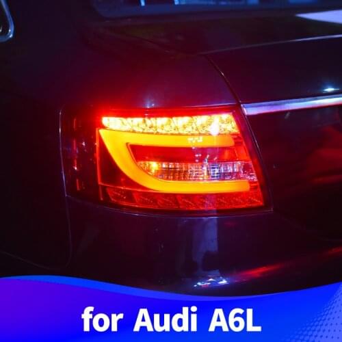 Taillight Assembly for Audi A6 2005-2008 LED running light LED brake light Turn signal LED fog light