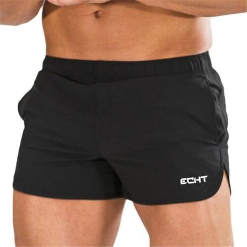 New Summer fashion Bodybuilding shorts men casual shorts Quick-drying breathability compression Gyms Fitness Shorts Men