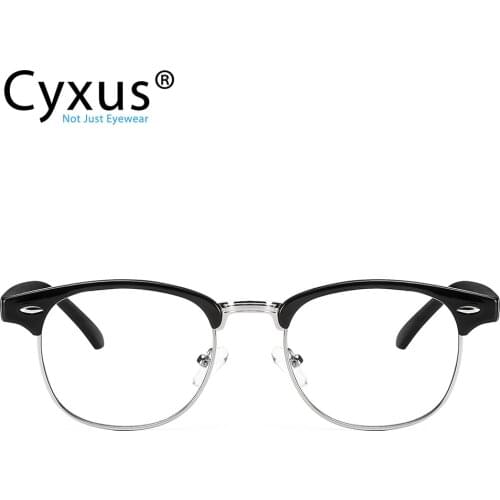 Cyxus Blue Light Blocking Kids Computer Glasses Optical Frame Children Boy Girls Computer Transparent Lens Anti Reflective 6056