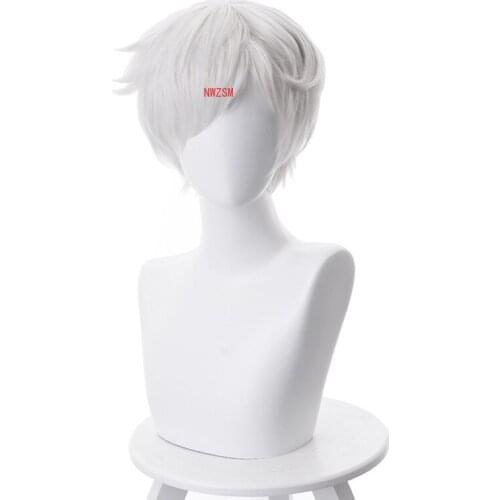 Norman Short Wig Cosplay Costume Yakusoku no Neverland Heat Resistant Synthetic Hair The Promised Neverland Cosplay Wigs