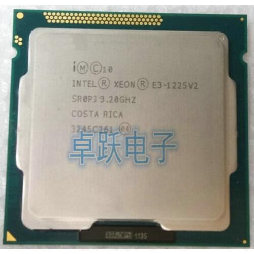 Intel Xeon E3-1225 V2 E3-1225V2 Quad Core CPU Processor 3.2GHz LGA 1155 E3 1225 V2