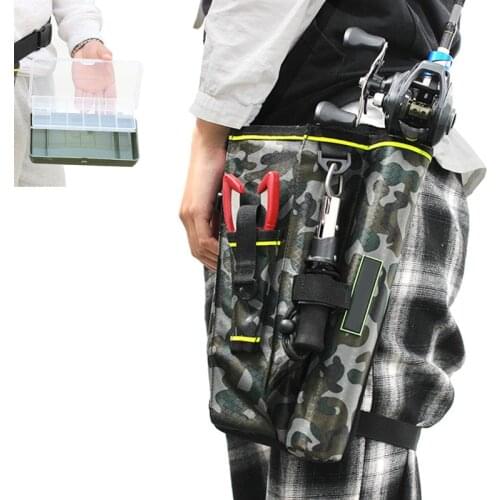 20*6*33cm Fishing Bags Tackle Bag Waterproof Nylon Multifunctional Outdoor Spinning Wheel Waist Leg bag
