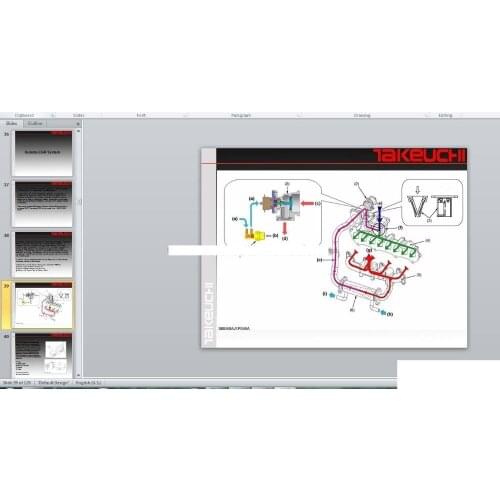 Takeuchi Full Set Service Training, Service Manual, Operator, Part Manual