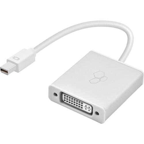 Thunderbolt Mini DP to DVI adapter converter Mini Displayport to DVI-D cable for apple macbook pro air mini HP Dell Asus AMD