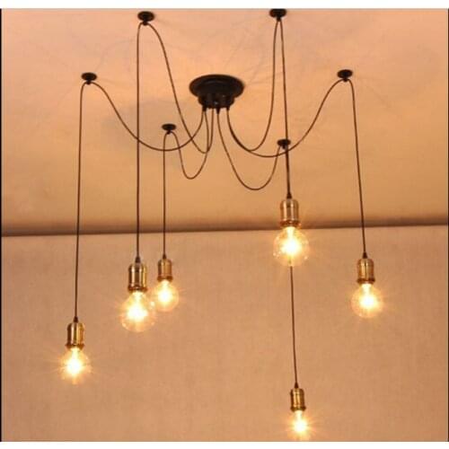 Tiannv scattered flower chandelier Spider multi-head branch chandelier restaurant clothing store living room creative chandelier