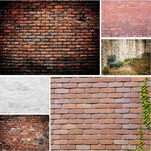 Vinyl Custom Vintage Brick Wall Theme Photography Backdrops portrait Photo Background Studio Prop 21817 TEX-04