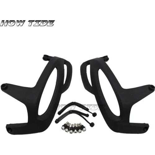Engine Cylinder Head Protector Guard Side Frame Cover w/ Mount Kits for BMW R1200RT RT1200 R1200GS GS1200 R1200R R1200S R1200ST