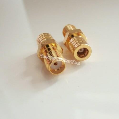 1Pcs SMA Female Jack To SMB Plug Female Straight RF Connector SMA-SMB Adapter