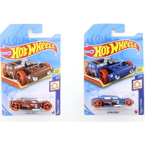 2021-74 LETHAL DIESEL Original Hot Wheels Mini Alloy Coupe 1/64 Metal Diecast Model Car Kids Toys Gift