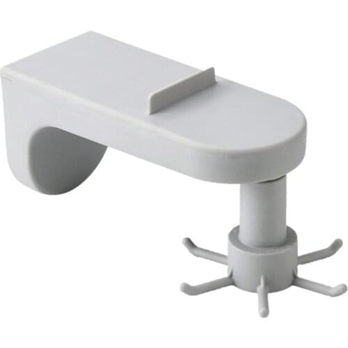 360 Degree Rotation Free Punching Wall-Mounted Rotating Frame Telescopic Storage Shelf Simple Kitchen Rack With Retractable Head