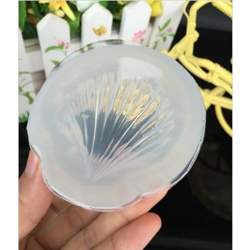 Big shellfish Liquid silicone mold DIY resin jewelry pendant necklace pendant mold Phone case patch accessories molds for jewelr