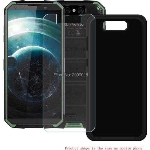 Blackview BV9500 ProCase Blackview BV9500 Pro Cover + Screen Protector Tempered Glass Protective Film For Blackview BV9500 Pro