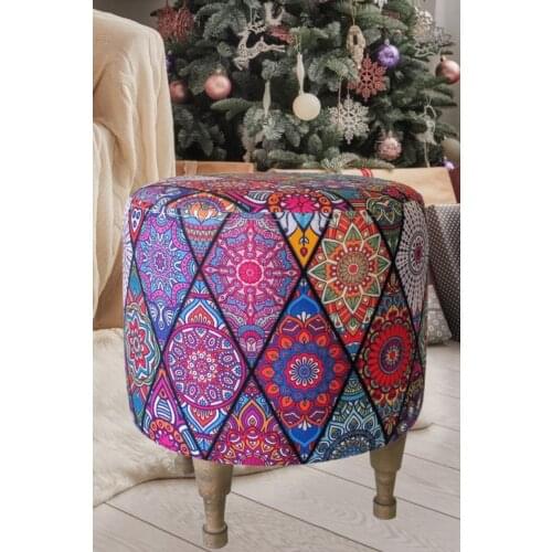 Wood Lathe Foot Plump Puff coffee tables table basse furniture living room table