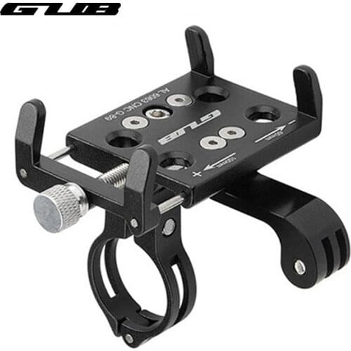 GUB Aluminum Alloy Bicycle Phone Holder Bike Phone Mount Sports Camera Navigation Bracket Motorcycle Cycing Mobile Phone Holder