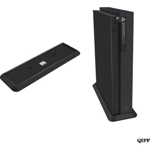 Drop Ship&Wholesale Non-slip Vertical Host Stand Cooling Base Holder For Xbox One X Game Console APR28