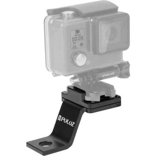 PULUZ Fixed Metal Motorcycle Holder Mount for GoPro HERO9 Black HERO8 Black 7 6 5 4 3 2 1 for DJI Osmo Action and Other Cameras