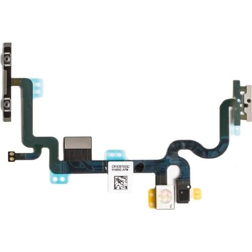 Power & Volume Flex Cable with Mounting Brackets for iPhone 7
