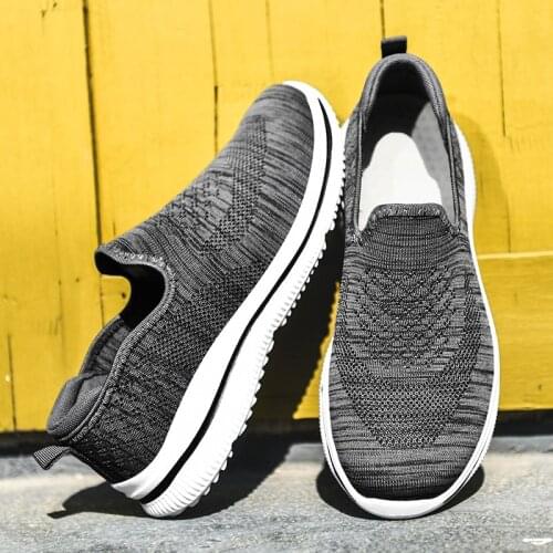 Zapatillas Hombre Slip On Sock Running Shoes Men Casual Sneakers Men Sport Fashion Man Shoe Breathable Comfortable Tenis Sneaker