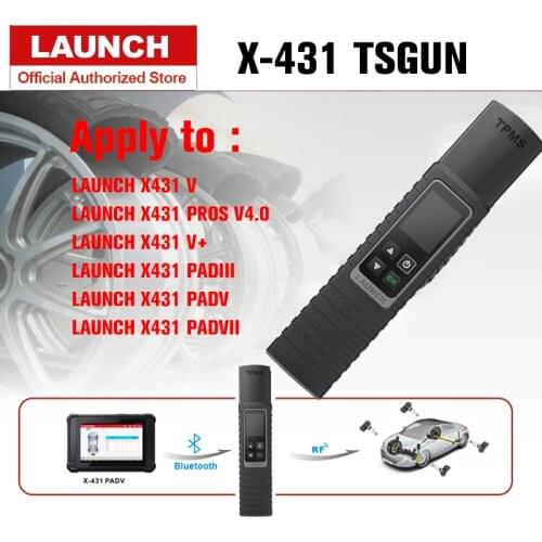 LAUNCH X431 TSGUN TPMS Car Tire Pressure Inspection Tool Sensor Activator Programing TPMS Programming for X431 V/V+/PROS/PADV