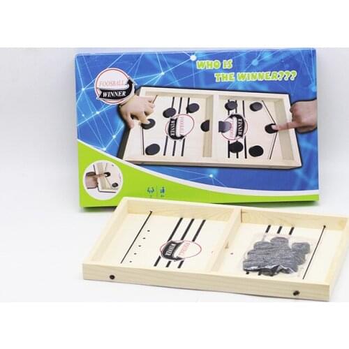 HOT! Catapult Chess Bumper Chess Family Interactive Sling Puck Table Game Desktop Board Battle Party Ice Hockey Games