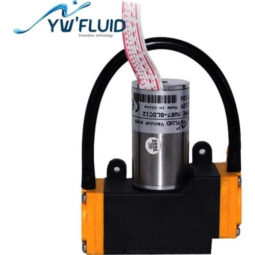 YWfluid 12V mini vacuum pumps with brushless motor used for vacuum equipment BLDC