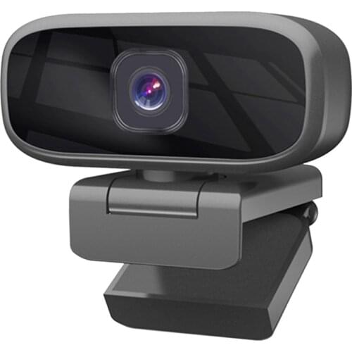 720P HD Webcam Portable Computer Clip-on PC Camera Plug-And-Play USB Camera for Online Video Conference Teaching