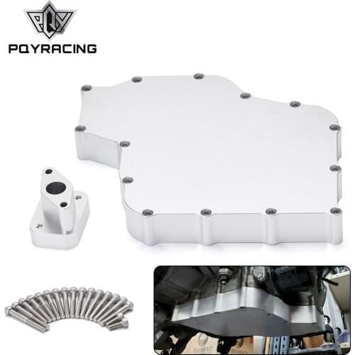 PQY - Low Profile Oil Pan w/ Oil Pick Up Aluminum Alloy Depth 1.5" For 99-11 Suzuki GSXR 1300 Hayabusa Motorcycle PQY-OP05S