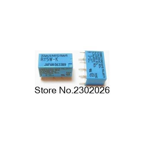 TAKAMISAWA RY5W-K 5V DPDT Signal Relay