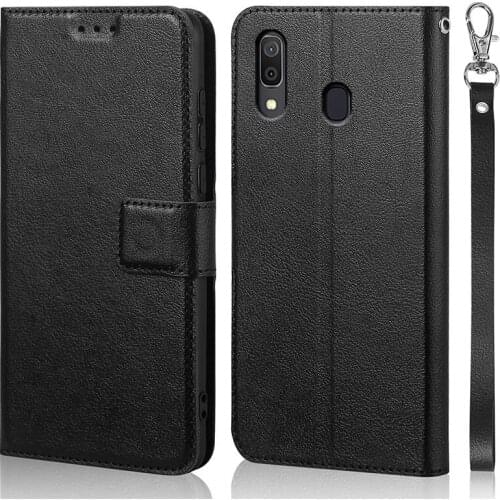 Luxury Flip Case For Samsung Galaxy A30 2019 A305 A305F SM-A305F A305F-DS 4G LTE Cover Original Book Design Leather Phone Coque
