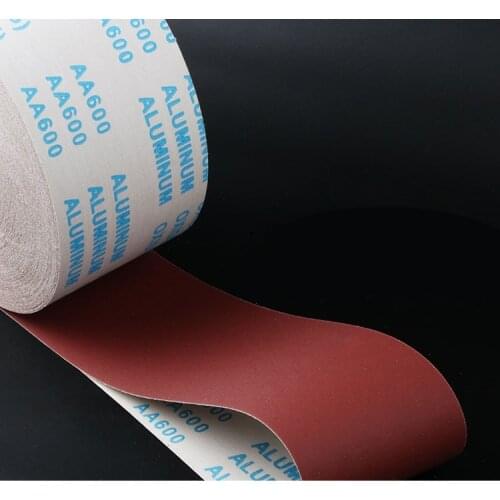 JB - 5 emery cloth roll hand cloth belt belt Wood burning on metal abrasive soft cloth roll of 600 mesh sandpaper3 M