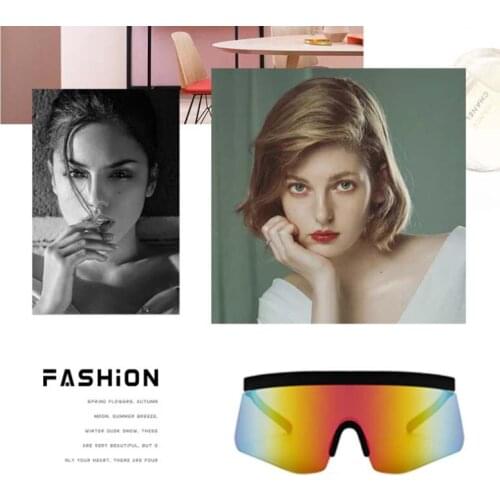 Sun Visor All-in-one Anti-ultraviolet Sunglasses Ins Windproof Explosion-proof Glasses Mask Riding Glasses Sunscreen Goggles