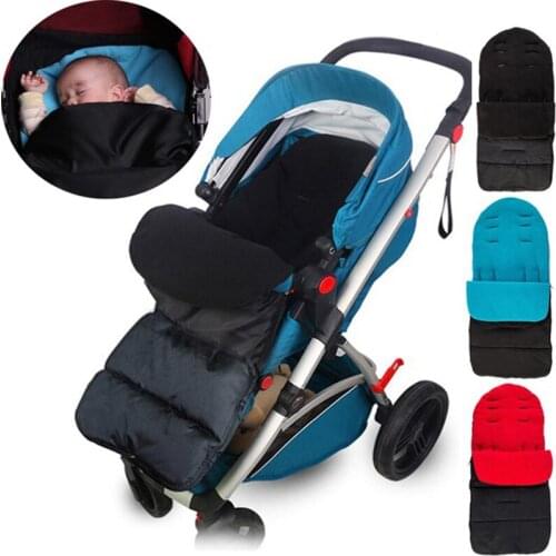 Baby Stroller Sleeping Bag Newborn warm Foot Cover Baby Stroller Accessories Sleeping Pad Quilt Plus Cotton Autumn and Winter