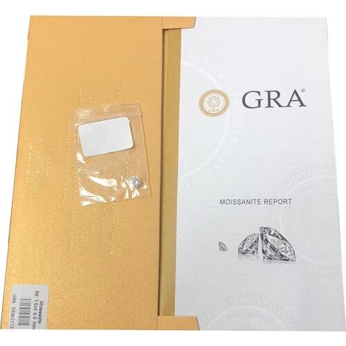 Loose beads 5mm to 10mm IJ color Round Brilliant Cut Loose Moissanite VVS1 Grade jewelry Ring earrings material