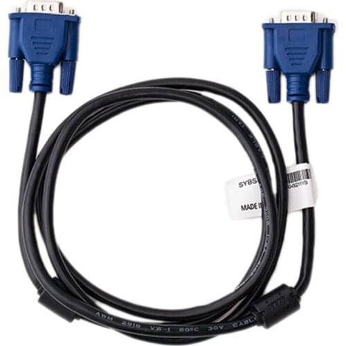 Monitor Video Cable, VGA Computer Host Connected To Video Cable HD Data Cable, Suitable for PC, 2 Lines