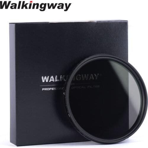 Walkingway Slim Adjustable ND2-400 HD Variable ND Camera Filter 40.5-82mm Filtro Fader Optical Neutral Density Filter for DSLR