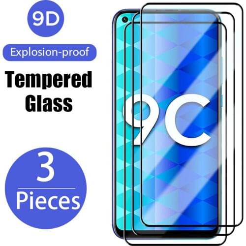 3pcs tempered glass for honor9 10 10i 20i 20 pro 30 30i Lite protective glass for honor 8x 9x Premium 10x Lite X10 5G
