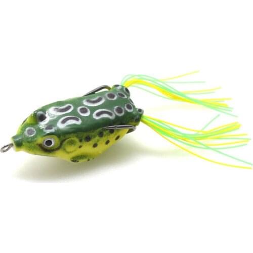 Free Shipping 5pcs/lot Ilure Soft Fishing Lure Frog 5g 8g 13g with Hooks Floating Artificial Bait Pesca