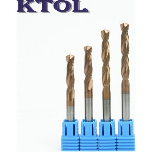 4.1-5mm Twist Titanium Tungsten Carbide Drill Bits for Metal Steel 3D Iron Drilling Bit Power Tool Metalworking Hole Cutter Mill