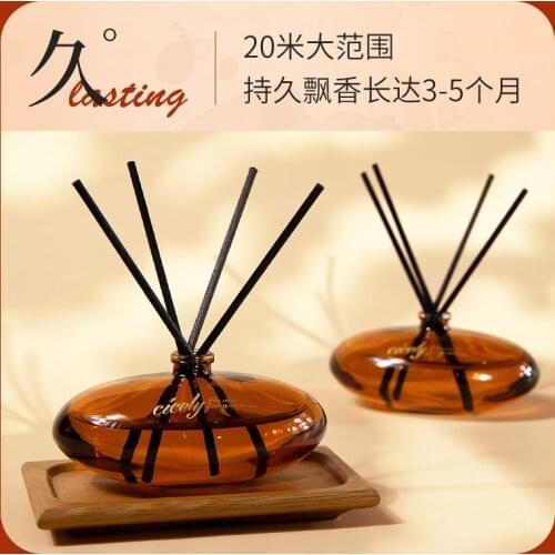50ml Bedroom Aromatherapy Perfume Decoration Pure Plant Incense Rattan Air Purification Deodorant Essential Oil Soothing