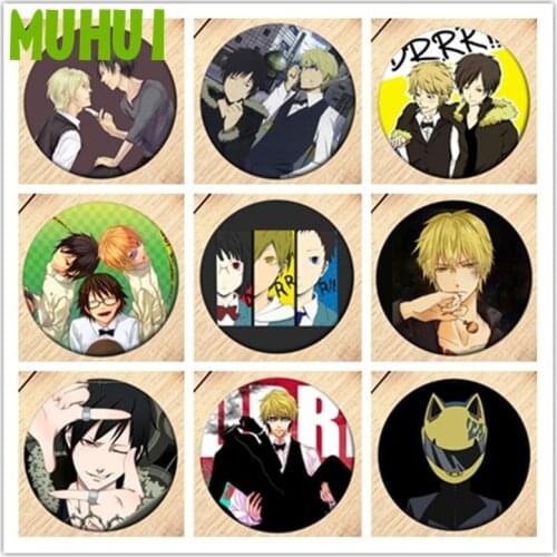 Free Shipping Anime DuRaRaRa!! Brooch Pin Badges For Clothes Backpack Decoration Childrens gift B017