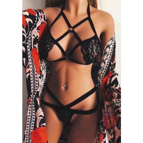 Sexy Thin Seamless Wire Free Bralette Breathable Bustier Adjusted Brassiere Lingerie Underwear Women Sheer Lace Bandage Bra