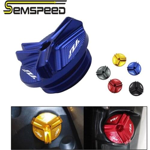 For Yamaha R1 R3 R6 YZF-R3 YZF-R6 YZF-R1 YZF-R25 MT07 MT-07 Motorcycle Engine Oil Filter Cup Plug Cover Screw motor accessories