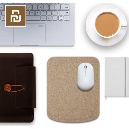 2colors Youpin Natural Cork Mouse Pad Relieve Wrist Pressure Waterproof and Oil Resistant Natural Material Suitable
