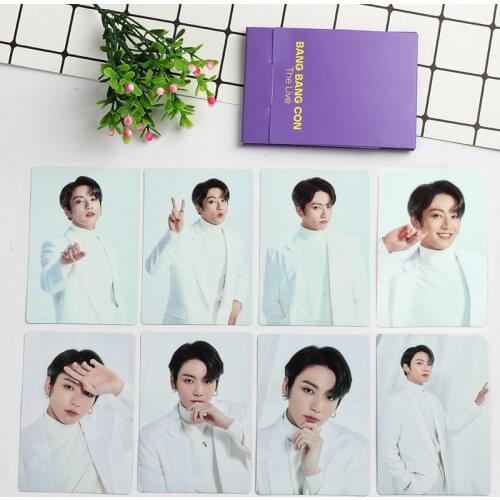 KPOP Bangtan Boys BBC Same Photo Cards The Live Memebers LOMO Cards Premium Photos