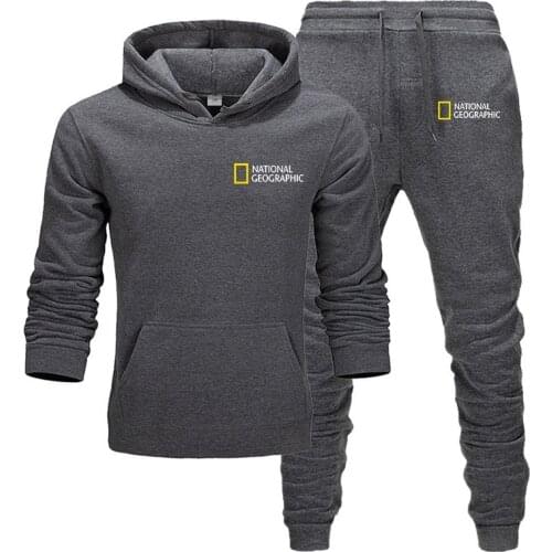 2021 High Quality Mens Fall/Winter Hoodie Sweatshirt National Geographic Hooded Hip Hop Fleece Hoodie Mens Brand Hoodie Street