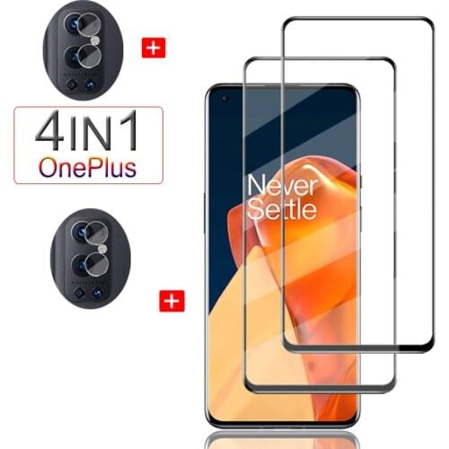 Full Cover Tempered Glass For OnePlus 8T Screen Protector Back Film Lens Protector one-plus nord 8 t oneplus 9 Protective Glass