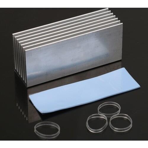 1Set Heatsink For Hard Disk M.2 NVMe SSD Heatsink Cooling Heat Dissipation Cooling Heat Cooler 70x30x22mm