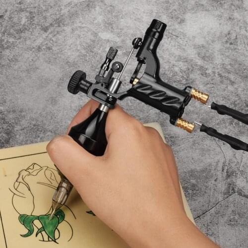 Dragonfly Rotary Tattoo Machine Shader Liner Motor Guns Handle Kit for Artists