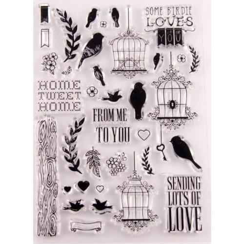 Home Sweer Home Silicone Clear Stamp Seal DIY Scrapbook Embossing Album Decor Craft Art